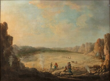 Vue du cratère de La Solfatare
