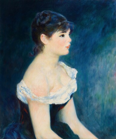 Pierre-Auguste Renoir, Buste de femme, de profil