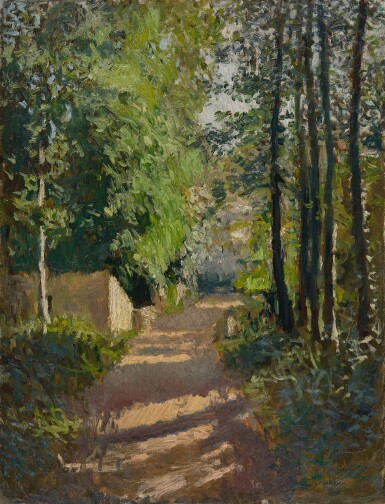 Allée sous-bois, Normandie