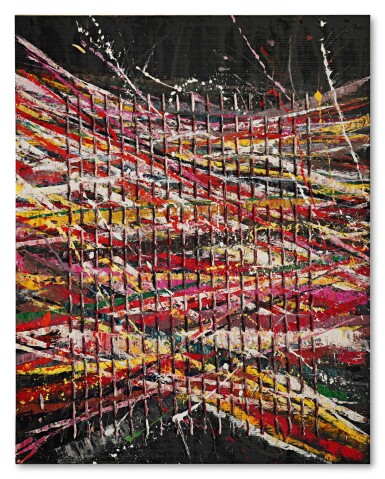 Mark Grotjahn, Untitled (Free Capri 51.27)