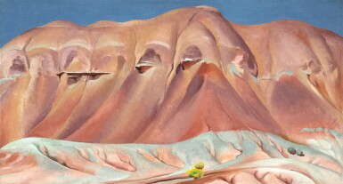 Georgia O'Keeffe, Lavender Hill Forms
