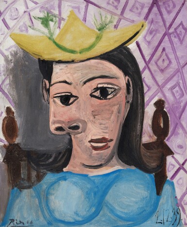 Pablo Picasso, Femme au chapeau jaune (Dora Maar)