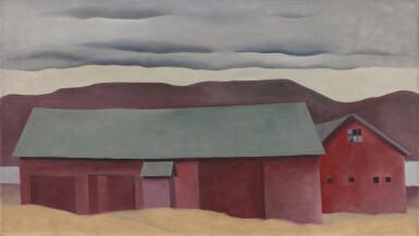 Georgia O'Keeffe, Lake George Barn