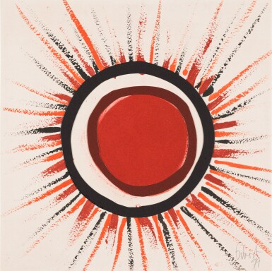 Orchard Sunburst (Red); Orchard Sunburst (Green); Orchard Sunburst (Purple); Red Ochre Black