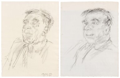 Bildnis von Dr Walter Strebi-Erni (Portrait of Dr Walter Strebi-Erni) & Bildnis von Dr Walter Strebi-Erni(Portrait of Dr Walter Strebi-Erni)
