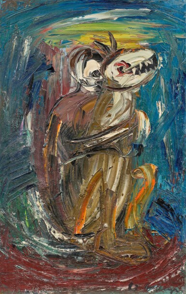 Mann Mit Hund (Man with Dog)