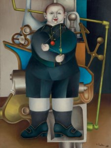 Boy with Machine