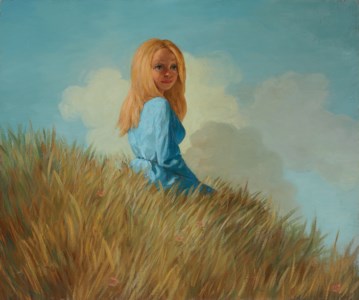 John Currin, Girl on a Hill