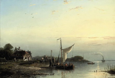 The departure