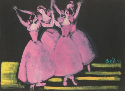 Danseuses roses