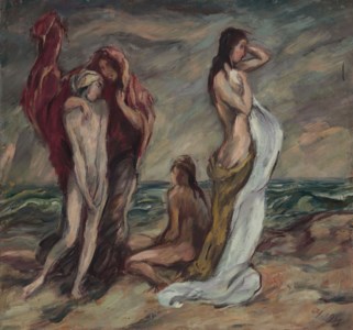 Im Sturm (Four Figures)