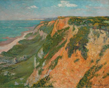 Les Falaises rouges d’Octeville, Seine-Inférieure