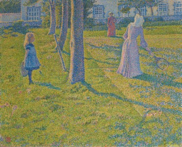 Théo Van Rysselberghe, À Thuin ou La Partie de tennis