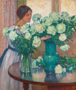 Les Pivoines blanches