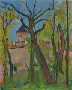 Paysage à Saint-Bernard (Ain)