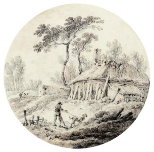 Two wooded river landscapes with figures ( one illustrated )