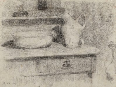 Nature morte à la cruche et bassine