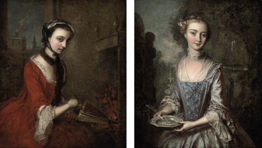 An Allegory of Fire; and An Allegory of Water