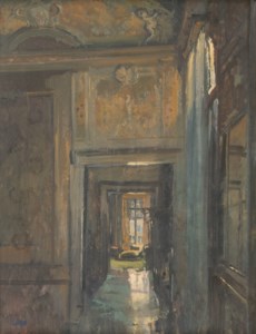 Enfilade towards the Grand Canal, Palazzo Barbaro