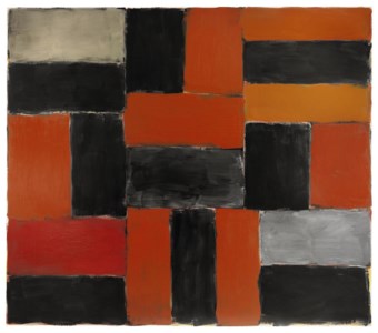 Sean Scully, Wall of Light-Orange Grey