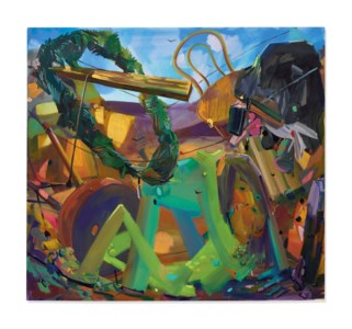 Dana Schutz, Kissing in the Dump