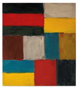 Sean Scully, Wall of Light Red Bar