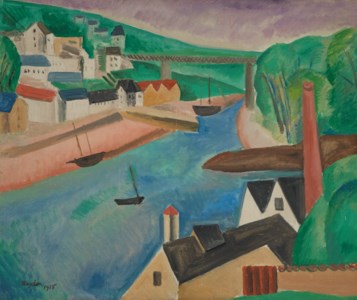 Paysage à la rivière