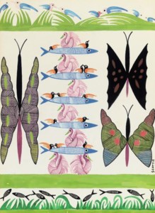 Butterflies and fish