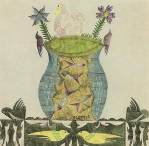 Swan and Fish