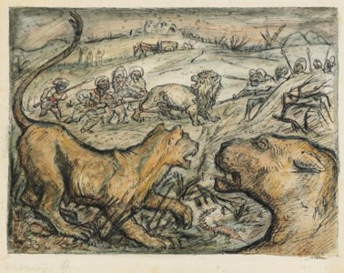 Die Löwenjagd