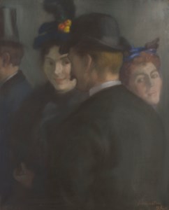 Au foyer du théâtre