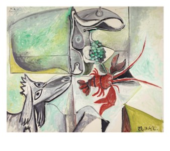 Pablo Picasso, Nature morte au chien