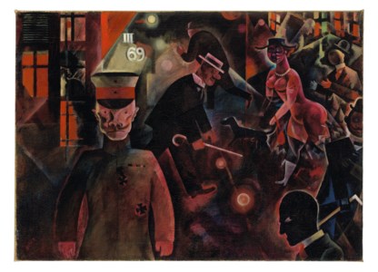 George Grosz, Gefährliche Straße