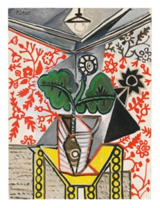 Pablo Picasso, Intérieur au pot de fleurs
