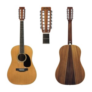 A 12-STRING GUITAR, STYLE D-12-35, NAZARETH, PA., 1971