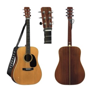A GUITAR, STYLE D-28, NAZARETH, PA., 1968