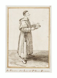 A caricature of Fra Vincenzo