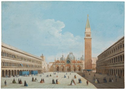 View of the Piazza San Marco, Venice