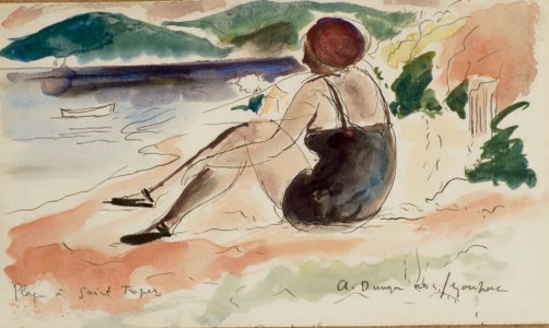 Plage à Saint Tropez