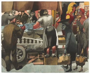 Fish Stall, Glasgow