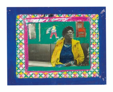 Nellie Mae Seated on Bench, circa 1980
