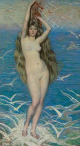 Girl with Gulls