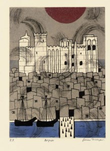 Avignon, from the Provençal Suite (Turner 250)