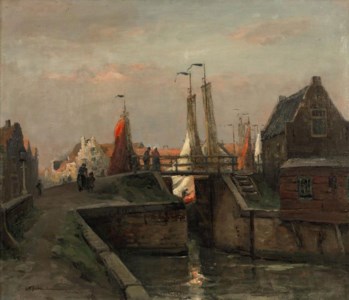 Sluis te Spakenburg: lock at Spakenburg