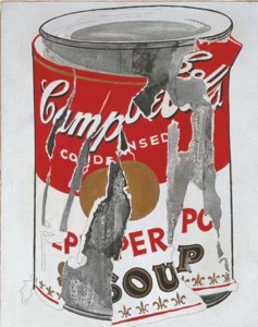Andy Warhol, Small Torn Campbell's Soup Can (Pepper Pot)