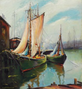 Boats in the harbor