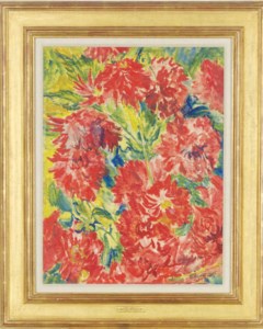 Dahlias (Study in Reds)