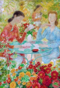 La partie de cartes (The card game)