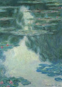 Claude Monet, Nymphéas, temps gris