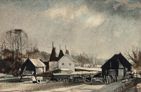 Oast houses, Kent